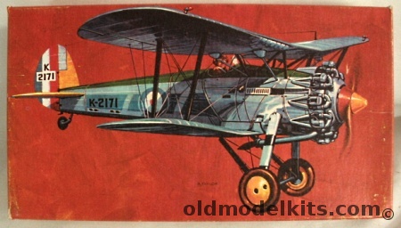 Pyro 1/48 Bristol Bulldog - (ex Inpact), P609-100 plastic model kit